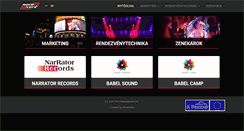 Desktop Screenshot of mediaevent.hu